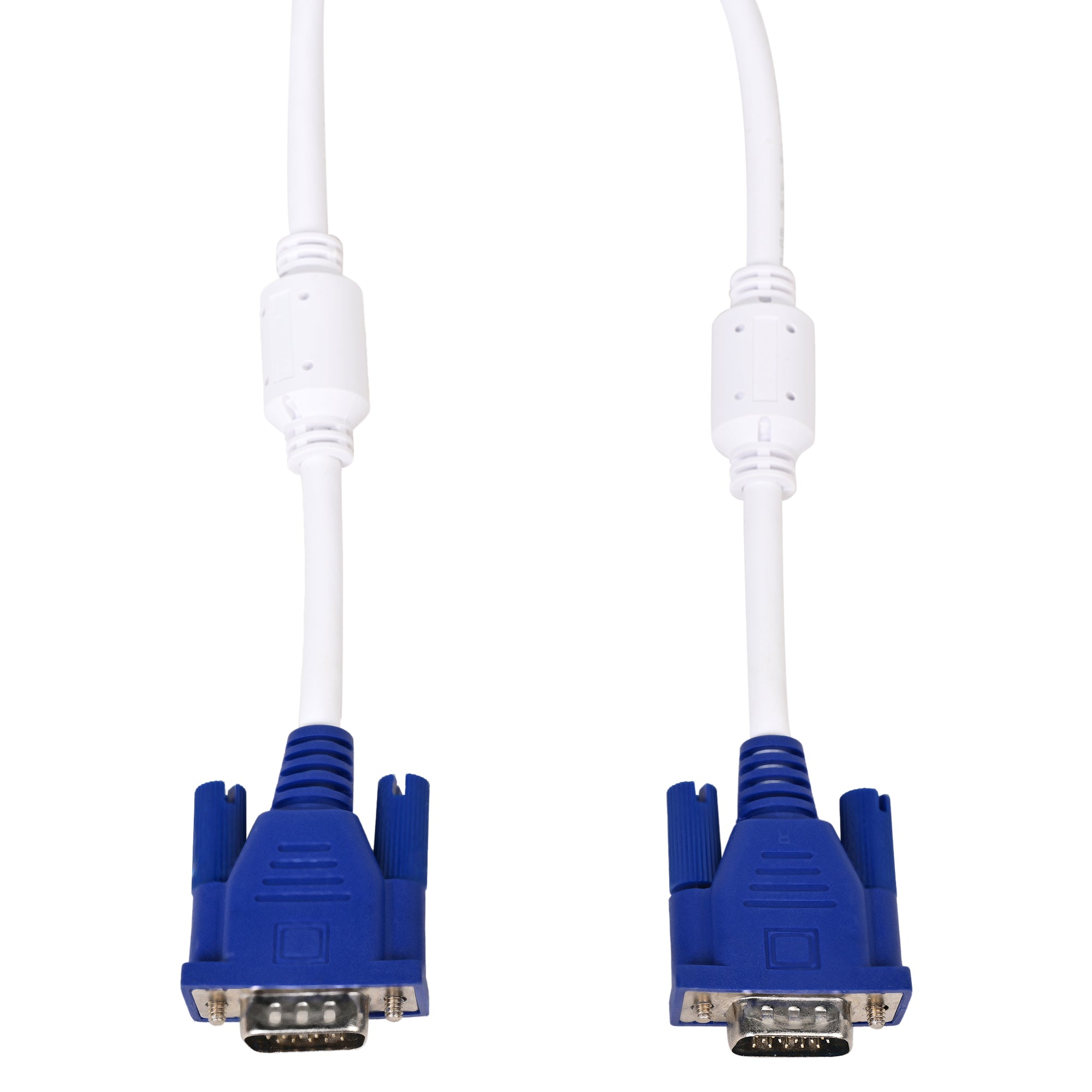 BOXNUBE Full Copper VGA to VGA 15 Pin Cable Compatible for PC, Laptop, Projector, Monitor, Televisions, HDTV | TFT Cable - 1.5M BOXNUBE Full Copper VGA to VGA 15 Pin Cable Compatible for PC, Laptop, Projector, Monitor, Televisions, HDTV | TFT Cable - 1.5M